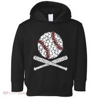 Polka Dot Baseball Player Dot Day Funny Baseball Gift Toddler Hoodie thumb 0