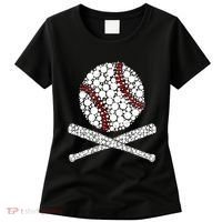 Polka Dot Baseball Player Dot Day Funny Baseball Gift Women's T-Shirt thumb 0