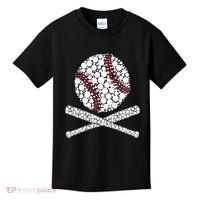 Polka Dot Baseball Player Dot Day Funny Baseball Gift Kids T-Shirt thumb 0