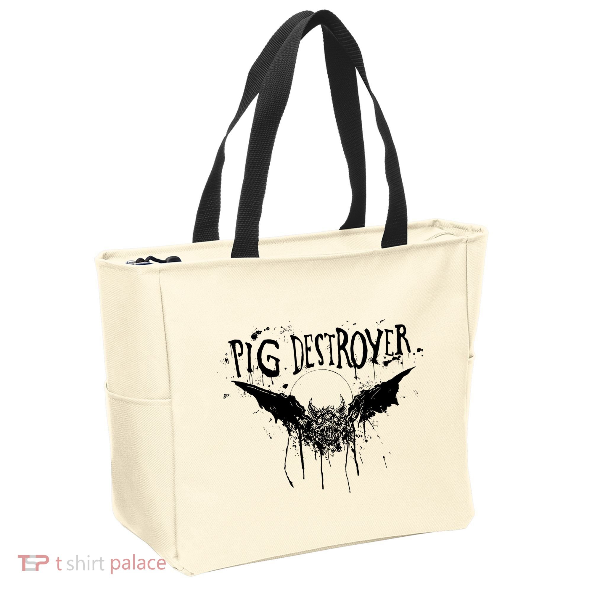 Pig Destroyer Bat Tote Bag