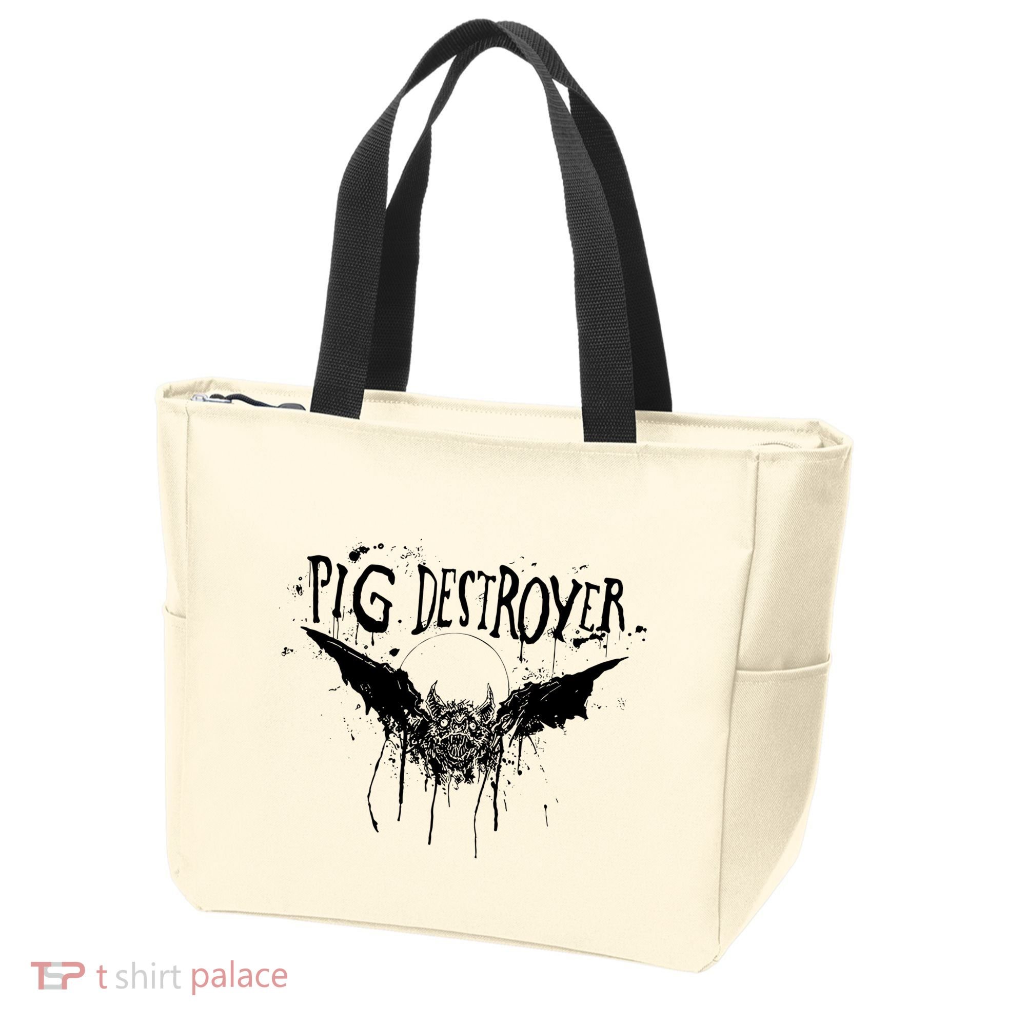 Pig Destroyer Bat Tote Bag