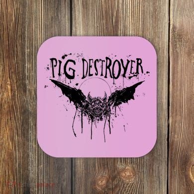 Pig Destroyer Bat Coaster