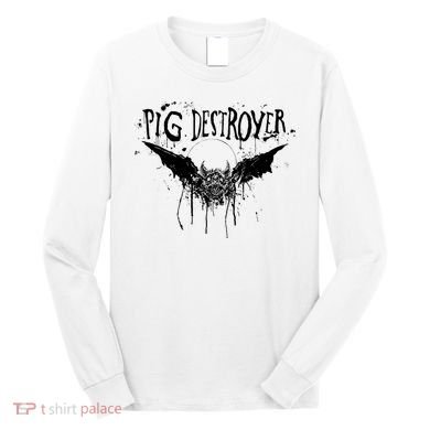 Pig Destroyer Bat Long Sleeve Shirt
