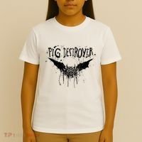 Pig Destroyer Bat T-Shirt thumb 4
