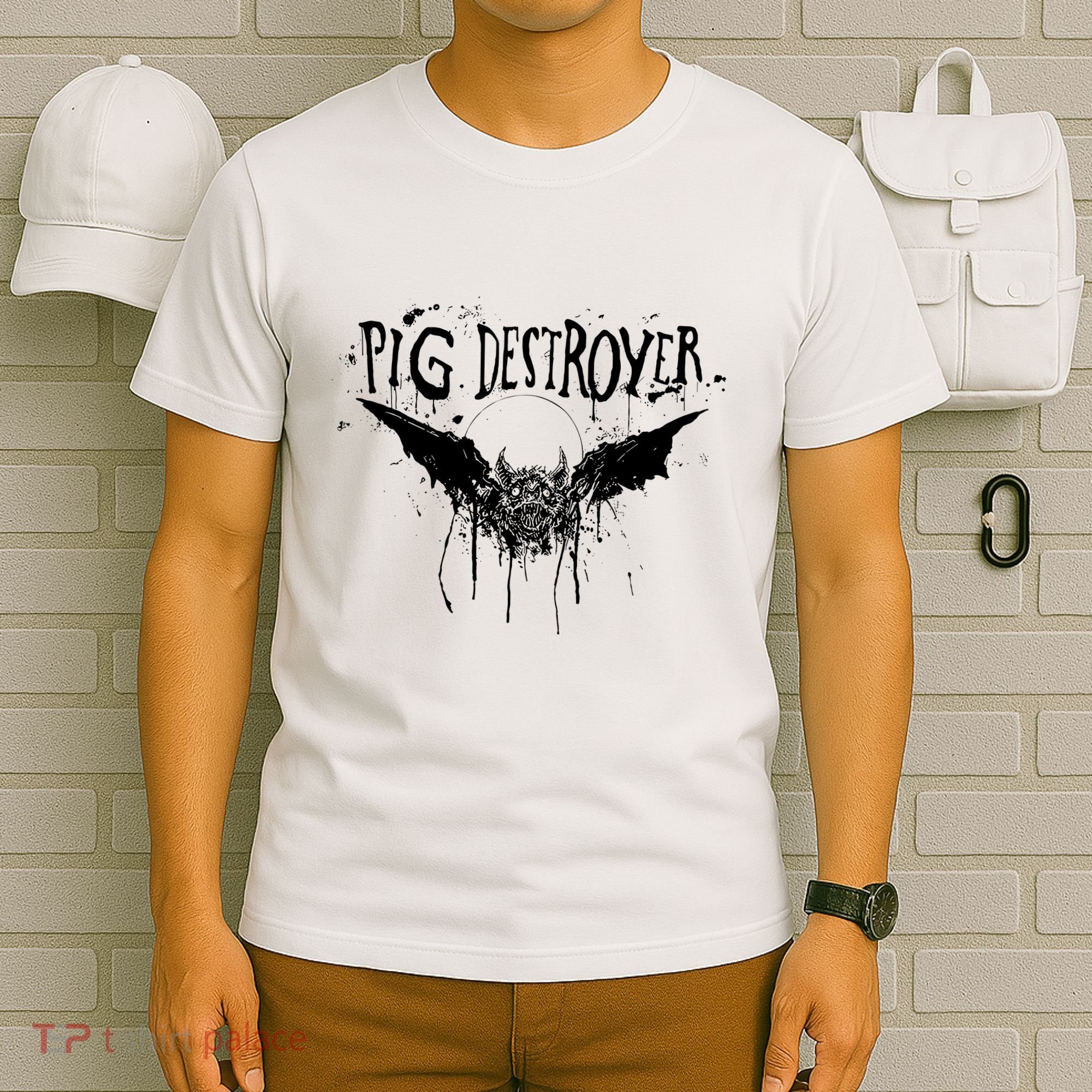 Pig Destroyer Bat T-Shirt