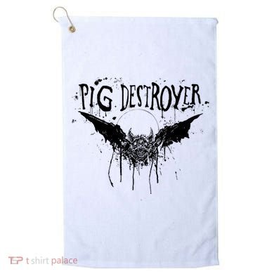 Pig Destroyer Bat Golf Towel
