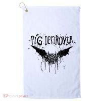 Pig Destroyer Bat Golf Towel thumb 0