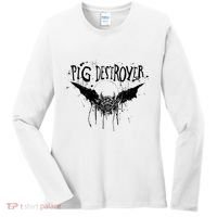 Pig Destroyer Bat Women's Long Sleeve Shirt thumb 0