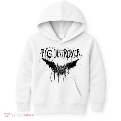 Pig Destroyer Bat Kids Hoodie