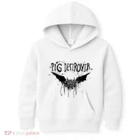 Pig Destroyer Bat Kids Hoodie thumb 0