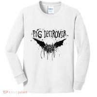 Pig Destroyer Bat Kids Long Sleeve Shirt thumb 0