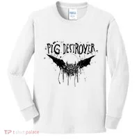 Pig Destroyer Bat Kids Long Sleeve Shirt thumb 0
