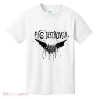 Pig Destroyer Bat Kids T-Shirt thumb 0