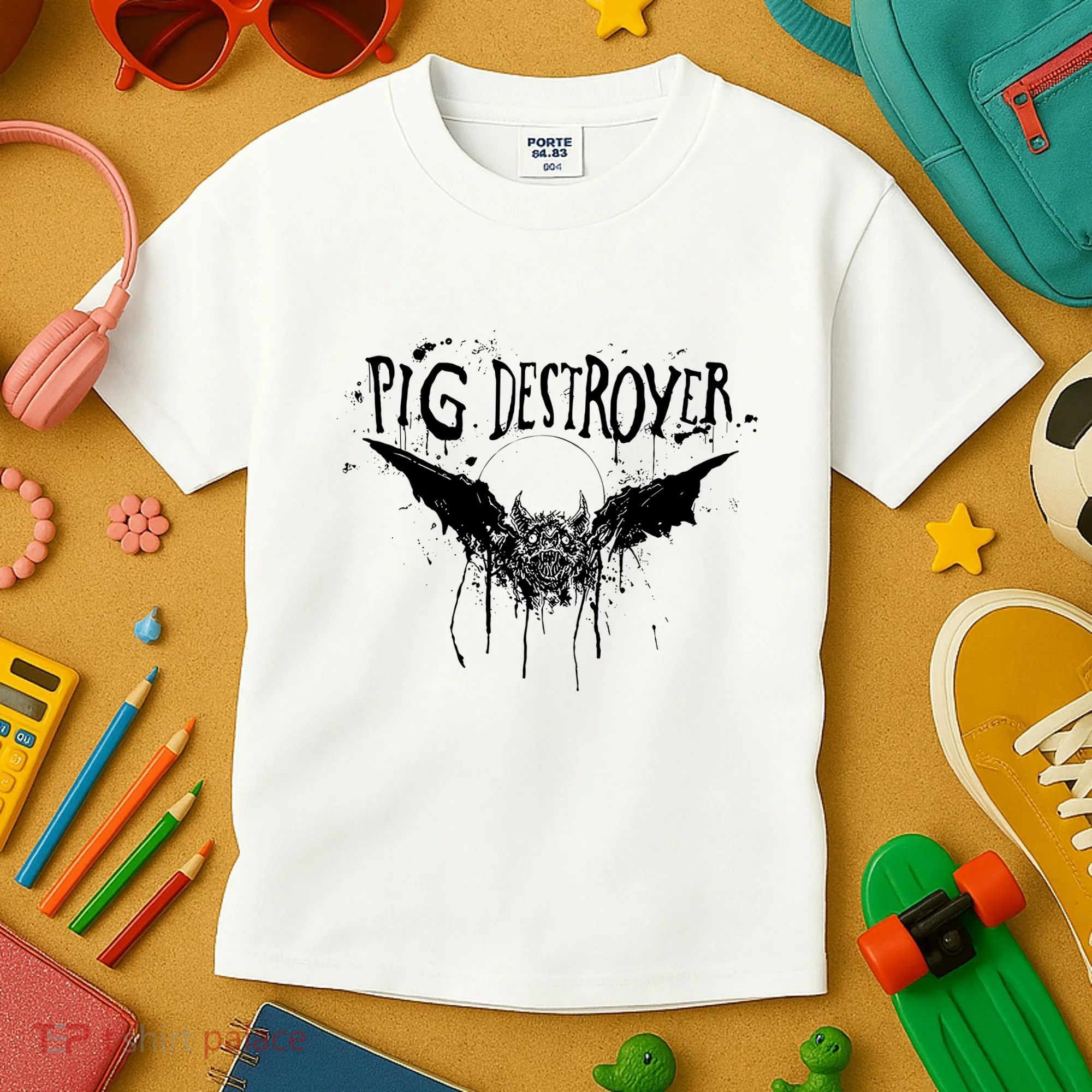 Pig Destroyer Bat Kids T-Shirt