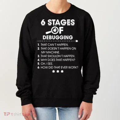 Programmer Debugging Coder Gift Women's Sweatshirt