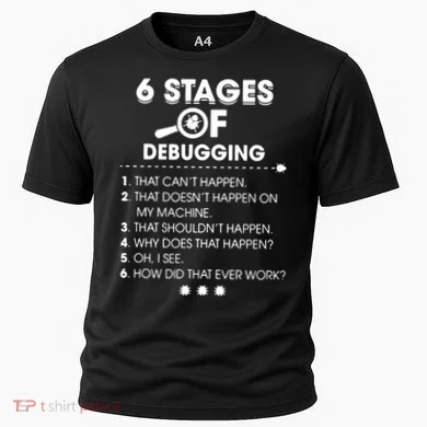Programmer Debugging Coder Gift Cooling Performance Crew T-Shirt
