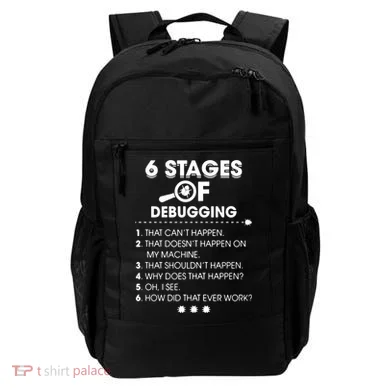 Programmer Debugging Coder Gift Backpack