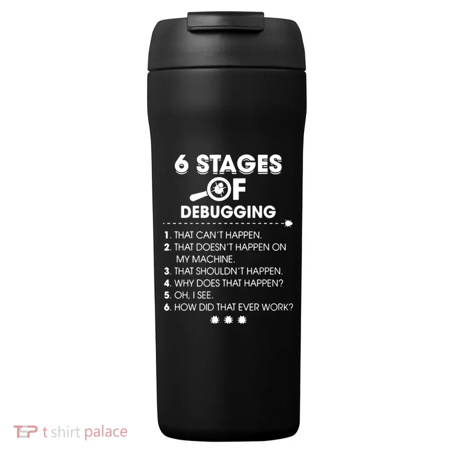 Programmer Debugging Coder Gift 24oz Duet Stainless Steel Tumbler