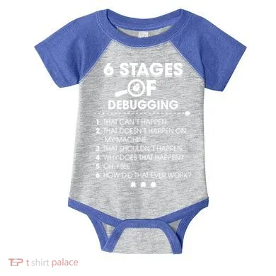 Programmer Debugging Coder Gift Infant Baby Jersey Bodysuit