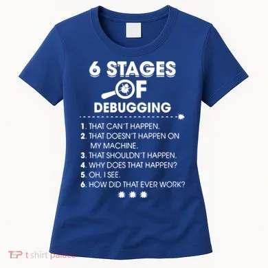 Programmer Debugging Coder Gift Women's T-Shirt
