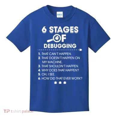 Programmer Debugging Coder Gift Kids T-Shirt