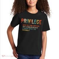 Privilege Definition Civil Rights Equality Kids T-Shirt thumb 2