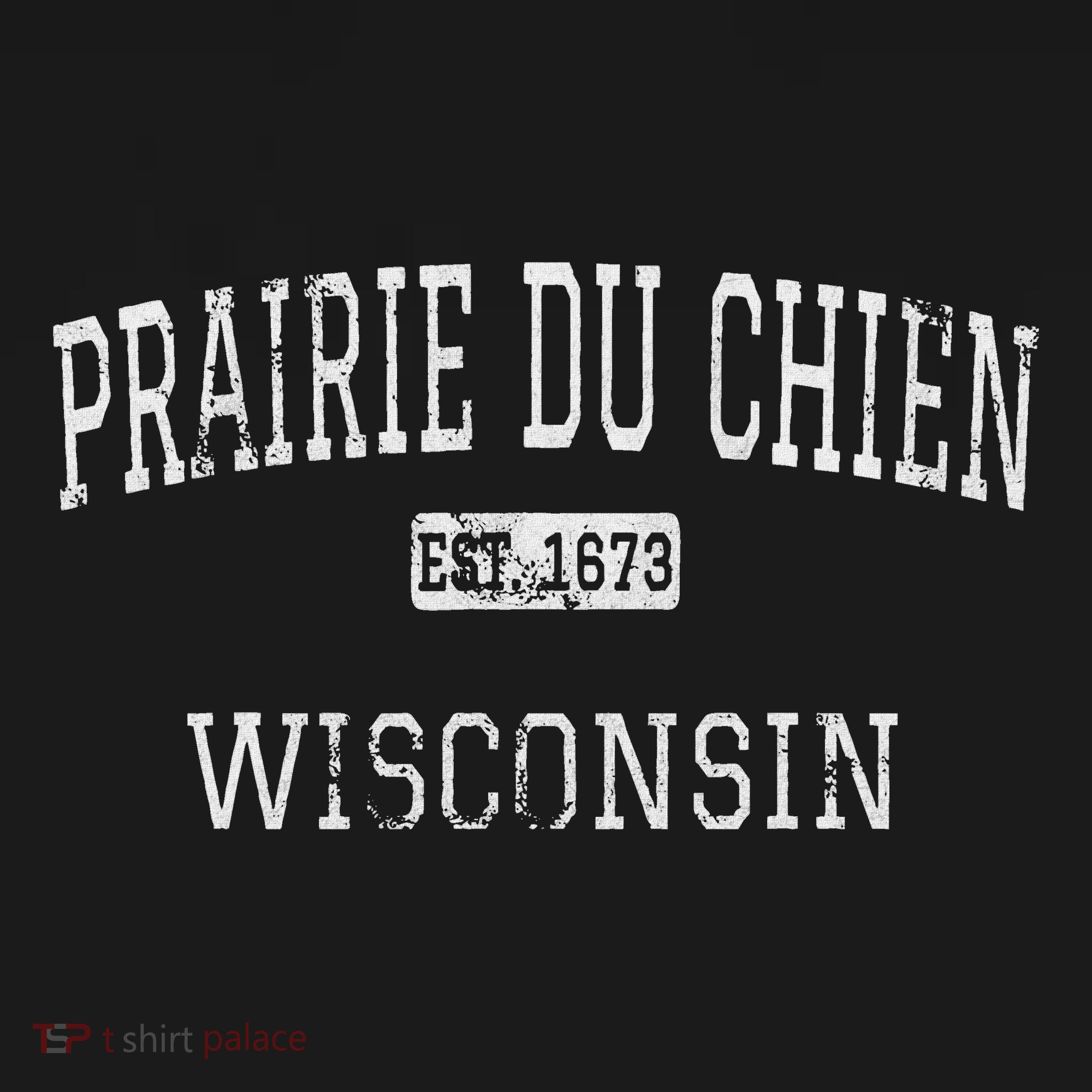 Prairie Du Chien Wisconsin Wi Vintage Coaster