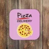 Pizza Delivery Costume Funny Fancy Dress Costumes Coaster thumb 0