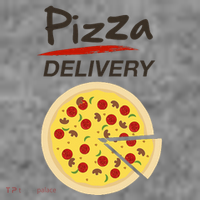 Pizza Delivery Costume Funny Fancy Dress Costumes Toddler Hoodie thumb 2