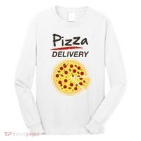 Pizza Delivery Costume Funny Fancy Dress Costumes Long Sleeve Shirt thumb 0