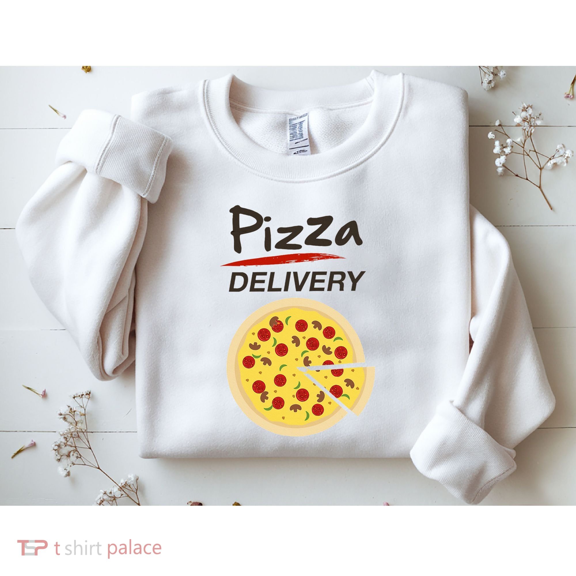 Pizza Delivery Costume Funny Fancy Dress Costumes Sweatshirt