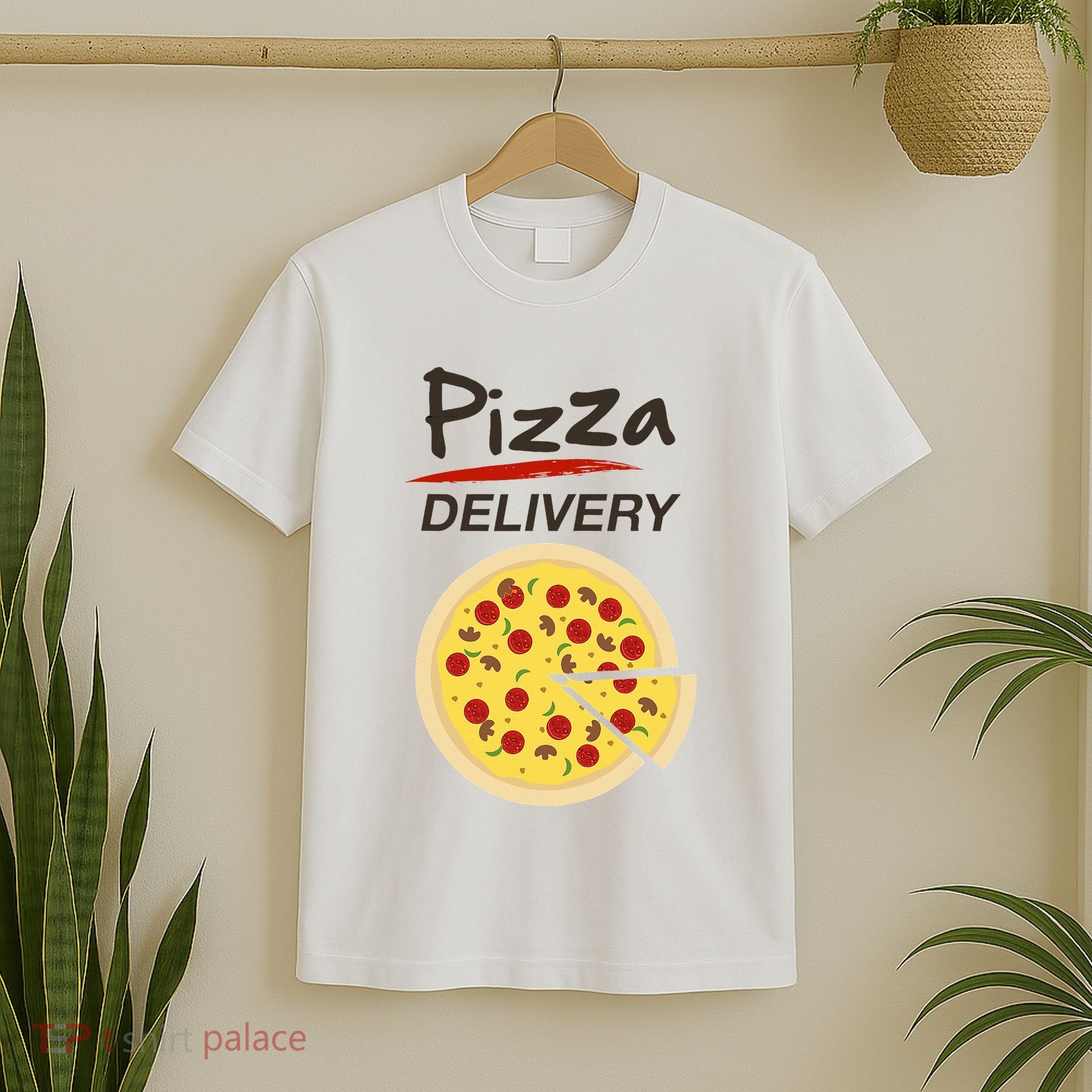 Pizza Delivery Costume Funny Fancy Dress Costumes T-Shirt