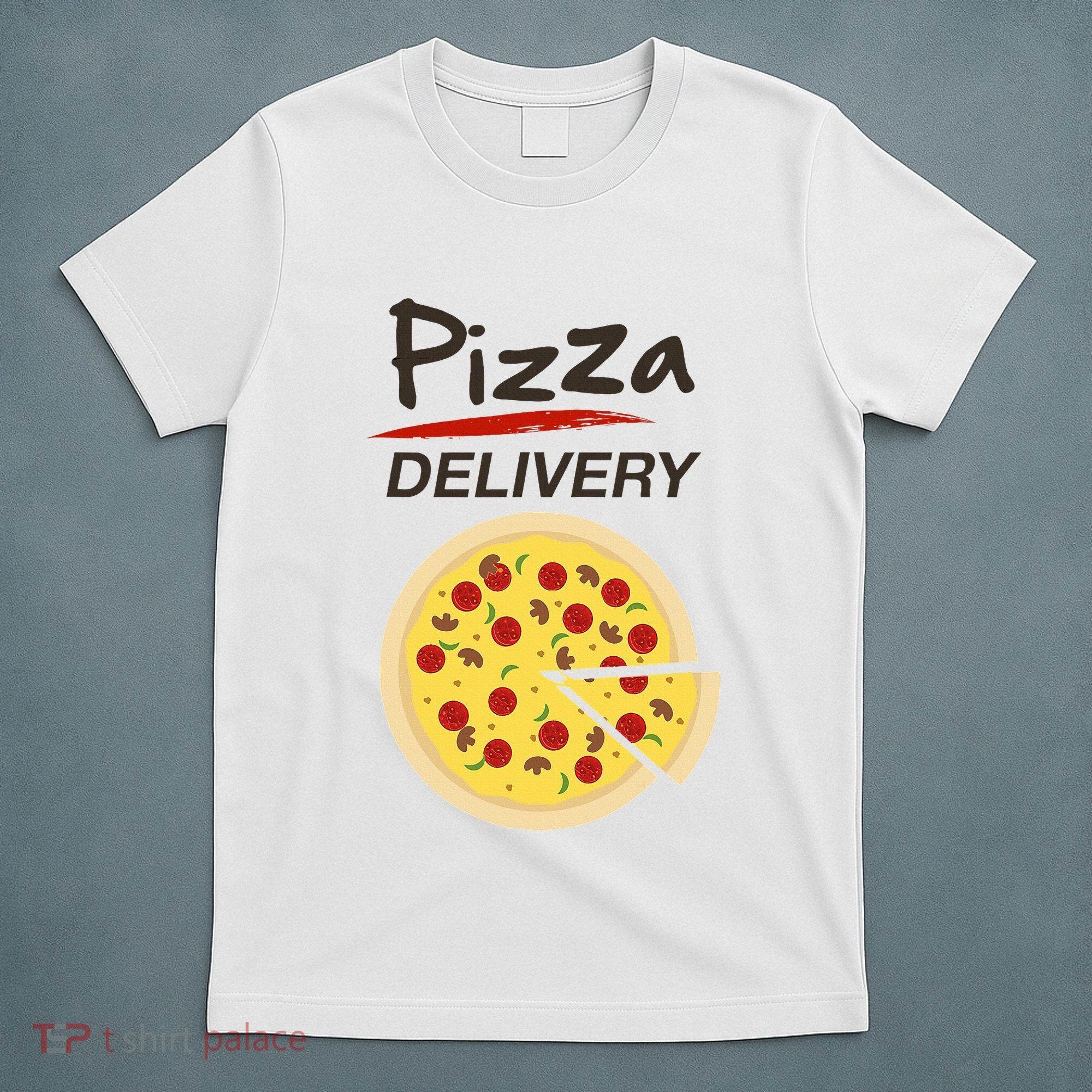 Pizza Delivery Costume Funny Fancy Dress Costumes T-Shirt