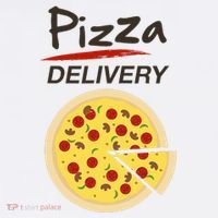 Pizza Delivery Costume Funny Fancy Dress Costumes T-Shirt thumb 7