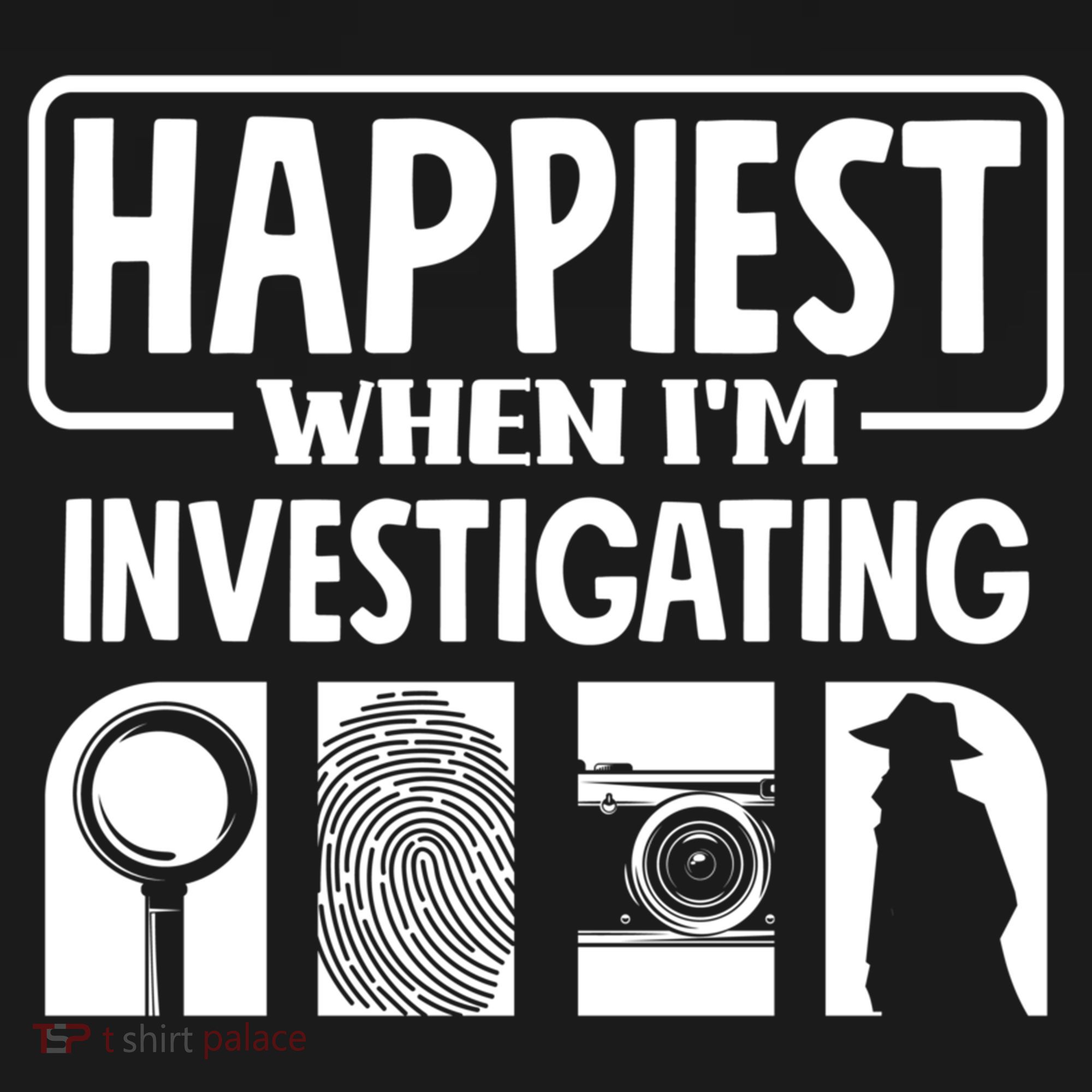 Private Detective Crime Investigator Investigating Cool Gift Ornament