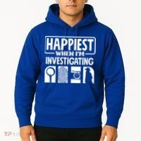 Private Detective Crime Investigator Investigating Cool Gift Hoodie thumb 2