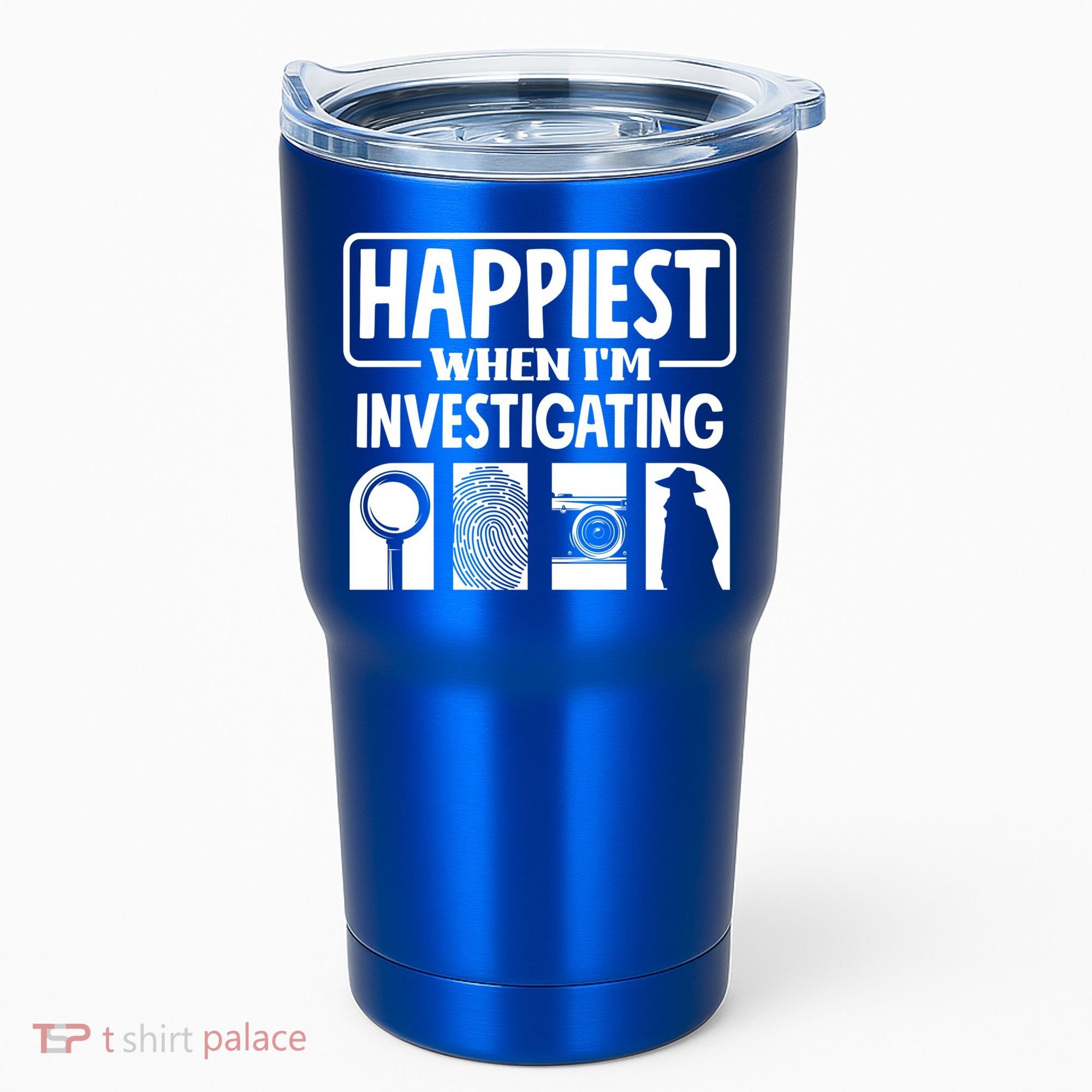 Private Detective Crime Investigator Investigating Cool Gift Tumbler