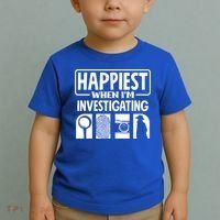 Private Detective Crime Investigator Investigating Cool Gift Toddler T-Shirt thumb 2