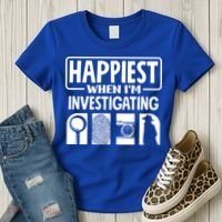Private Detective Crime Investigator Investigating Cool Gift Women's T-Shirt thumb 3