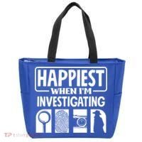 Private Detective Crime Investigator Investigating Cool Gift Tote Bag thumb 0