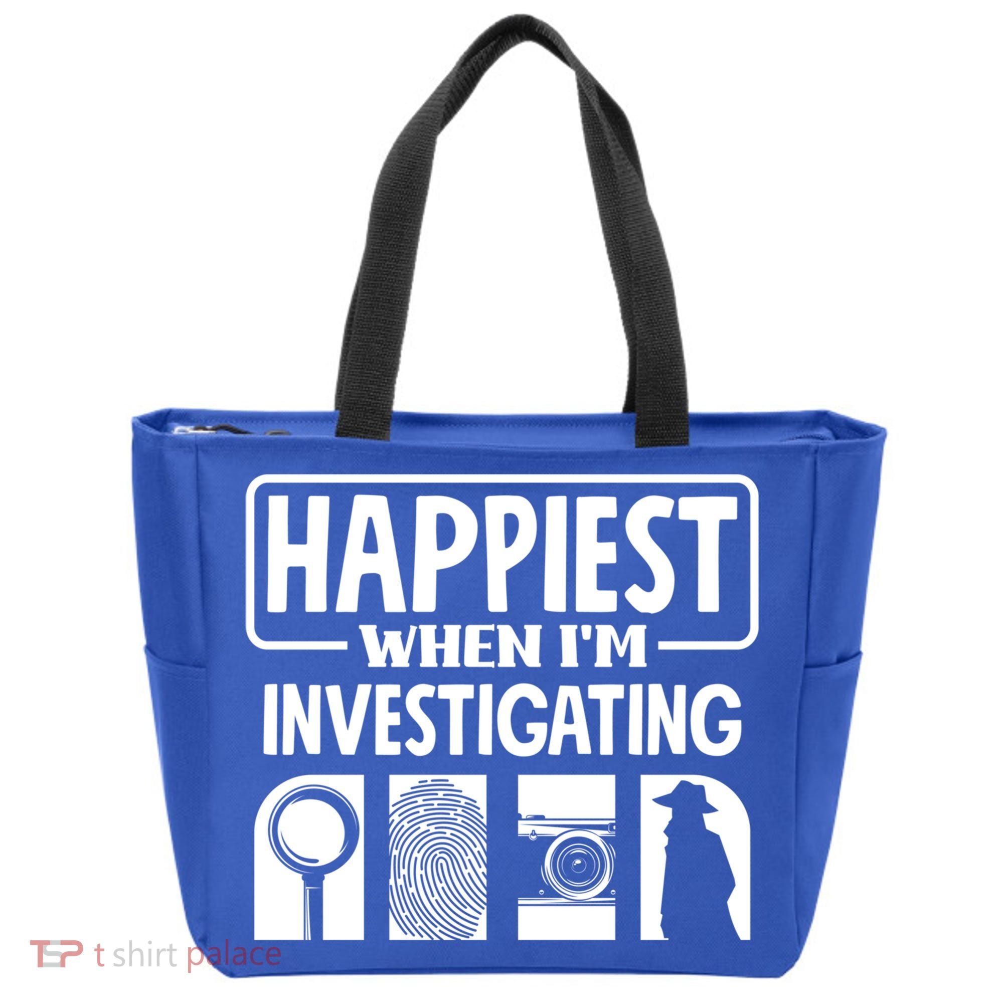 Private Detective Crime Investigator Investigating Cool Gift Tote Bag