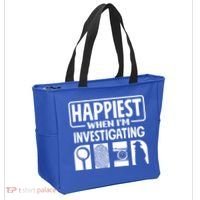 Private Detective Crime Investigator Investigating Cool Gift Tote Bag thumb 2