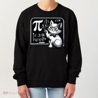 Pi Day Cat Women's Sweatshirt thumb 0