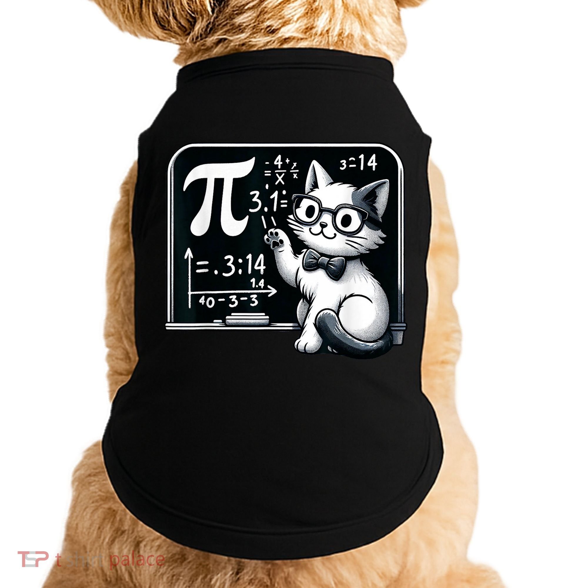 Pi Day Cat Doggie Tank