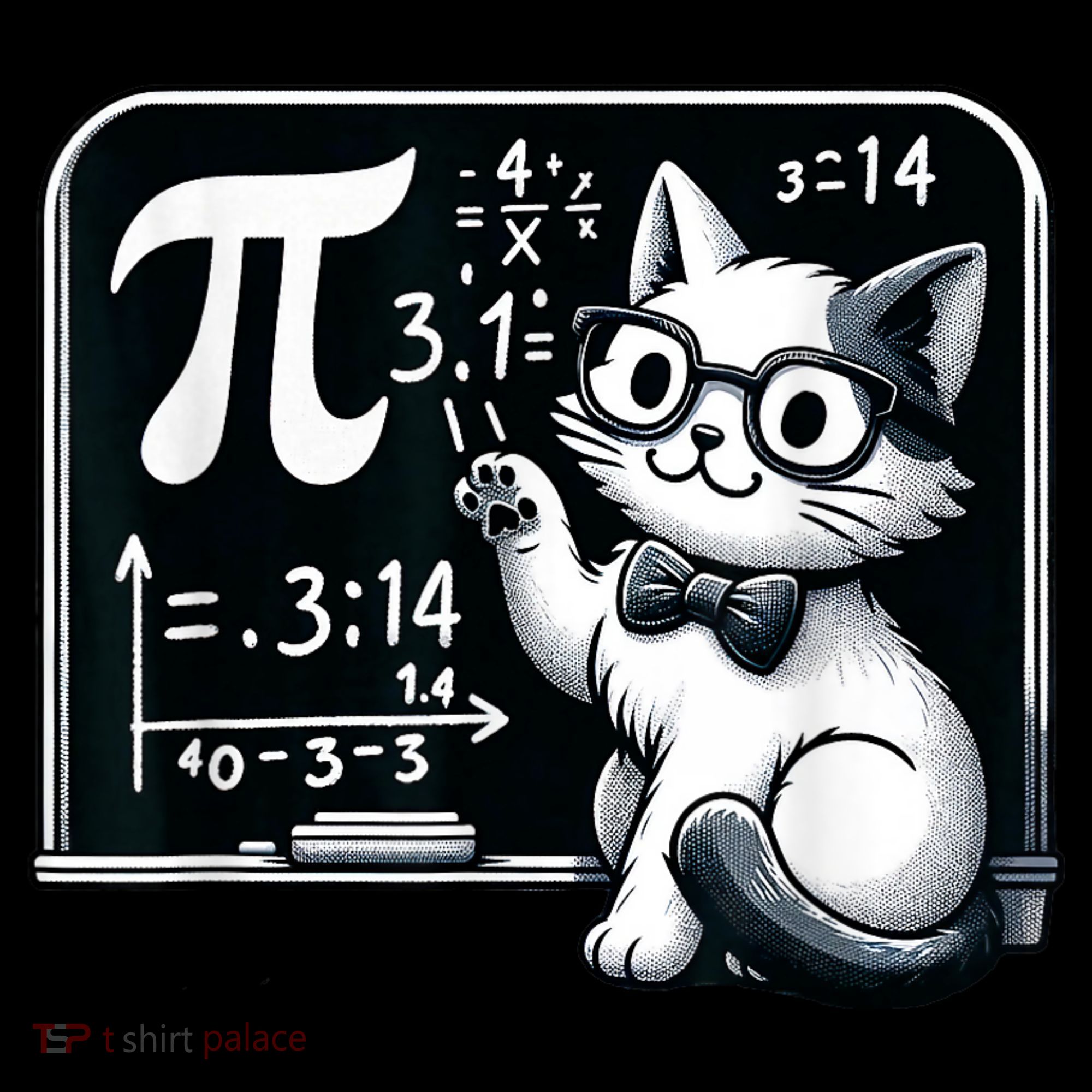 Pi Day Cat Bucket Hat