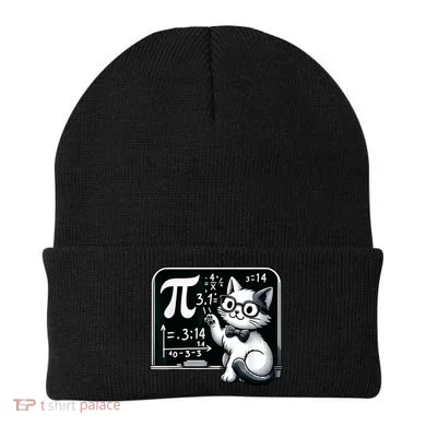 Pi Day Cat Beanie