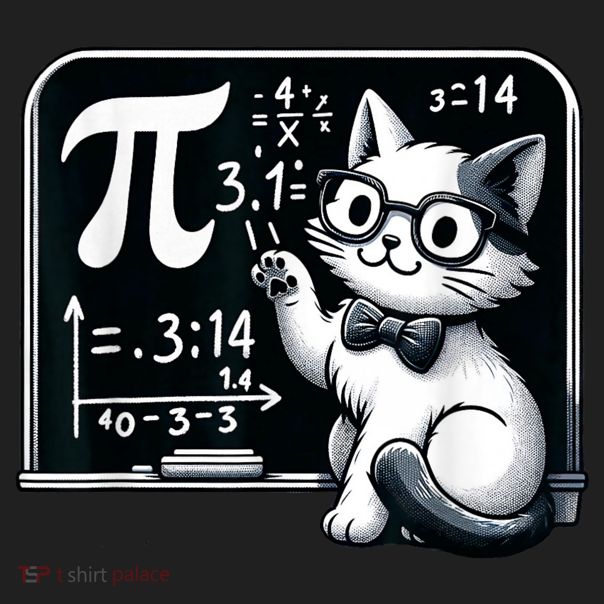 Pi Day Cat Beanie