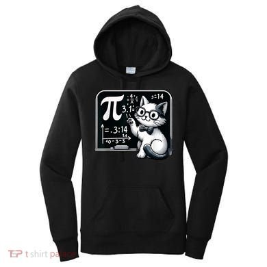 Pi Day Cat Women's Hoodie