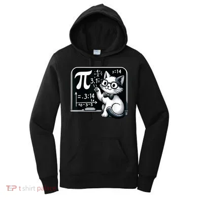 Pi Day Cat Women's Hoodie