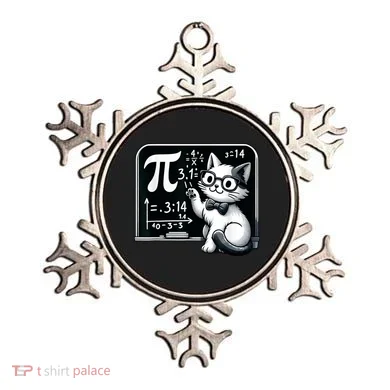 Pi Day Cat Ornament